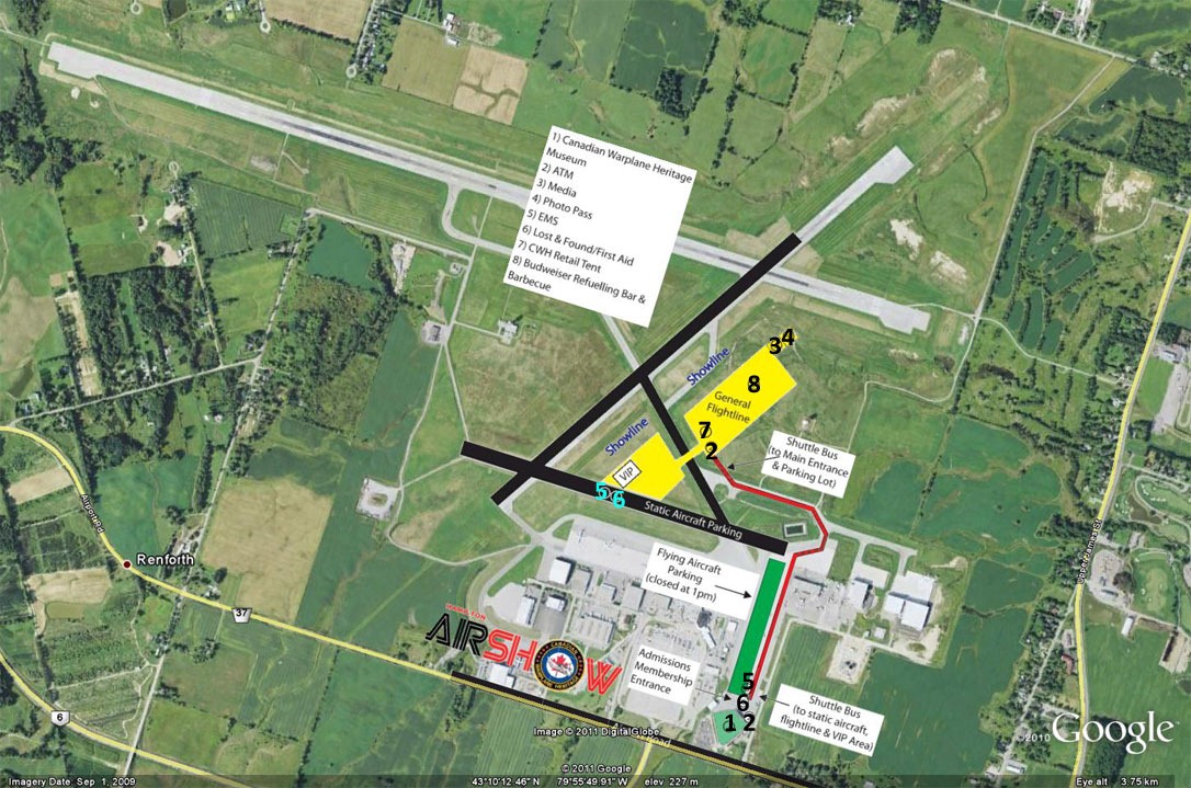 &amp;ldquo;2011 Hamilton Air Show Map&amp;rdquo;